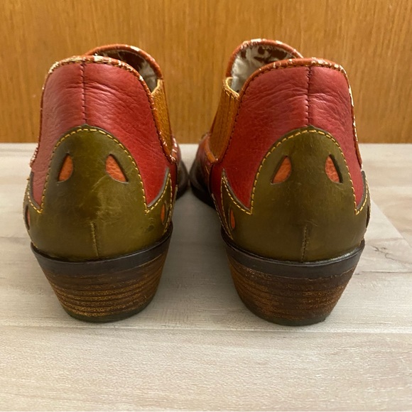 LUCKY BRAND • Good Luck Originals Cowboy Ankle Boots - Size 9.5 - Picture 5 of 16